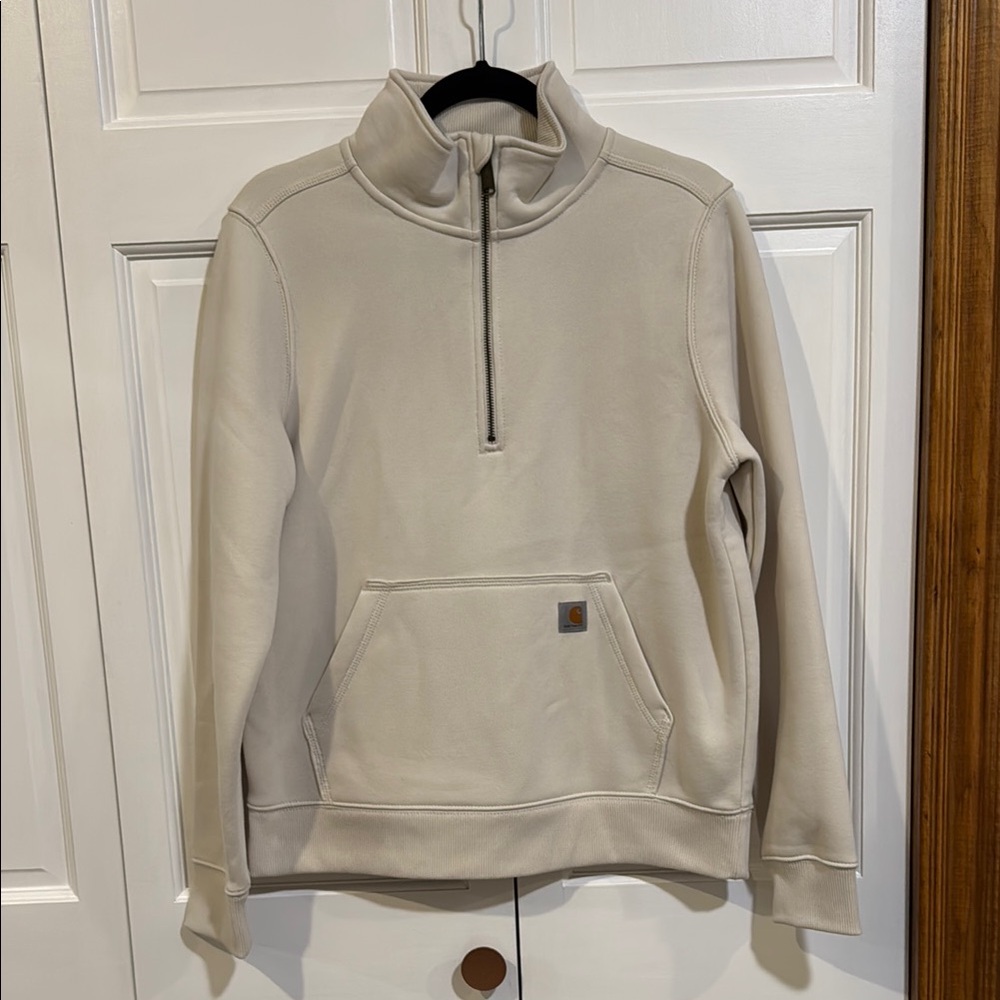 Carhartt Cream Zip Up Jacket